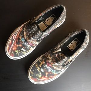 Cityscape Vans - worn twice